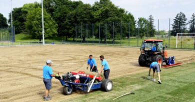 constructie de terenuri de sport hibride