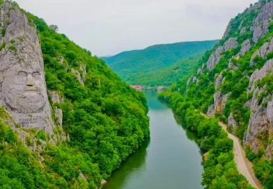 Cazanele Dunării, locul unde fluviul își ține răsuflarea
