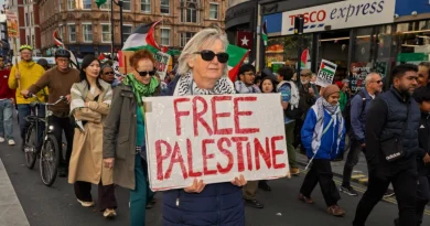 Mii de persoane la manifestații pro-palestineene la Londra și Berlin Mii de persoane la manifestații pro-palestineene la Londra și Berlin