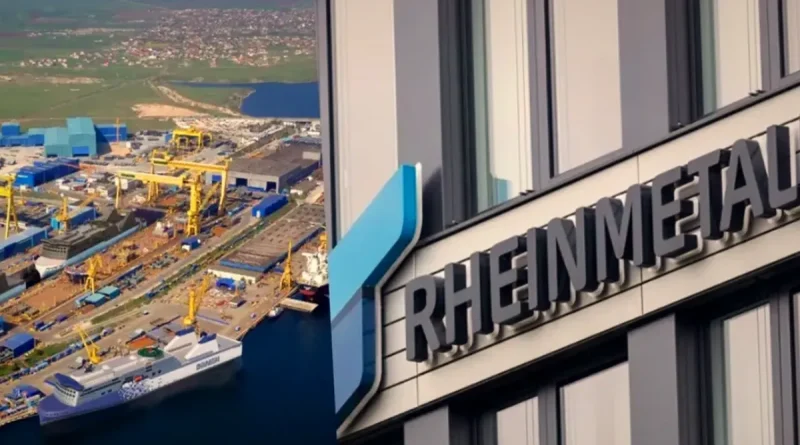 Rheinmetall nu a notificat încă preluarea Șantierului Naval Mangalia la Consiliul Concurenței și la CEID